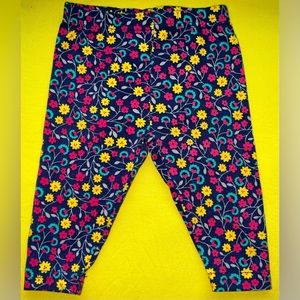 Carters baby floral leggings size 0-3m
